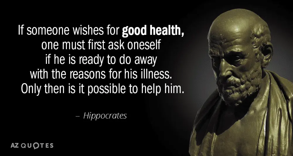 Hippocrates about health: quotes that everyone needs to know