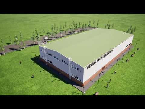 Home sports complex. Video