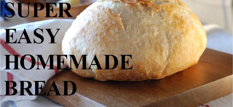 Homemade bread in the oven: how to bake? Video