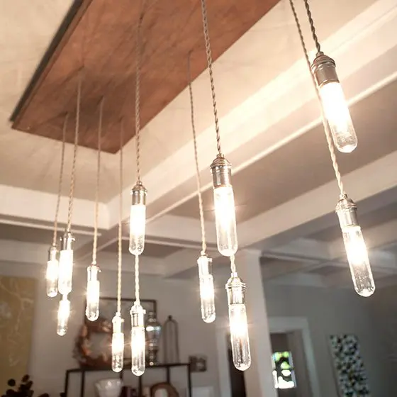 Homemade chandelier with your own hands. Video