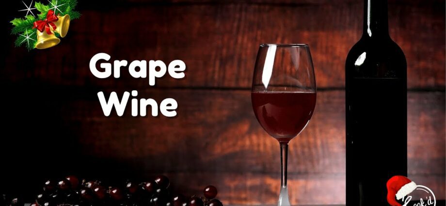 Anggur kering buatan sendiri: Resep video