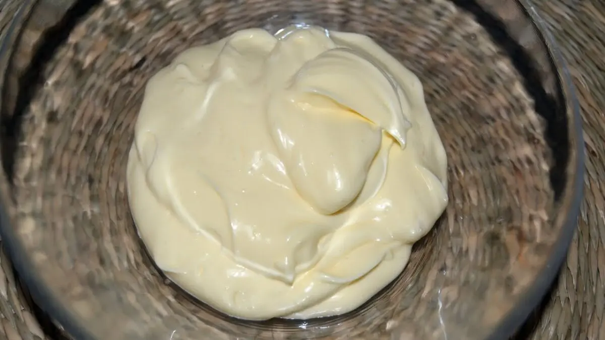 Homemade mayonnaise. Video recipe