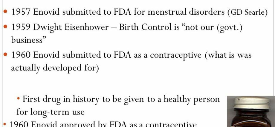 Hormonal contraceptives: a history of development