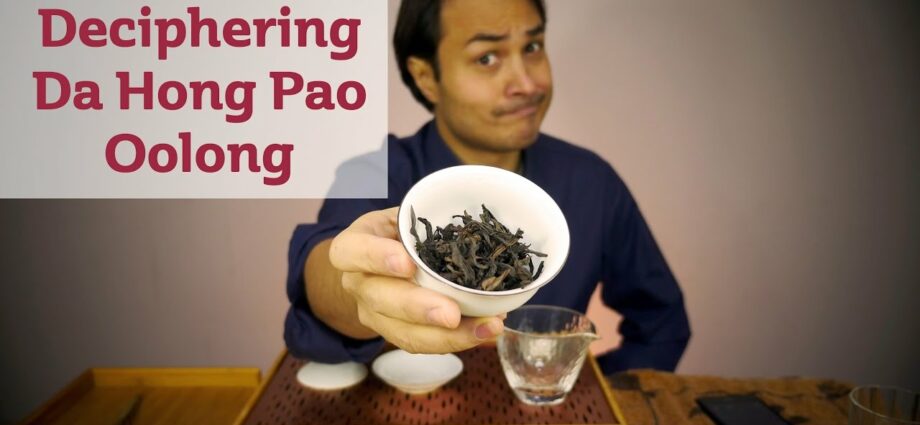 How and how much to brew Da Hong Pao