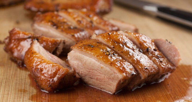 How and how much to cook duck meat?