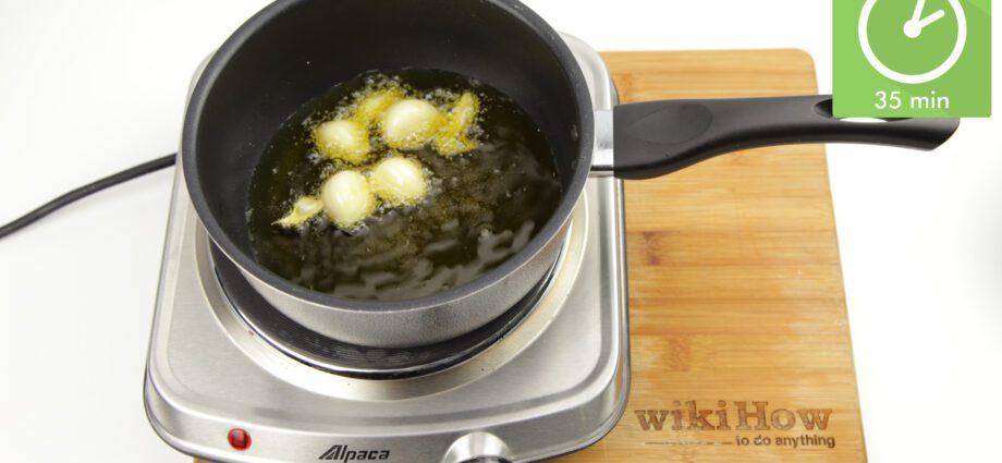 Bagaimana dan berapa banyak untuk memasak bawang putih?