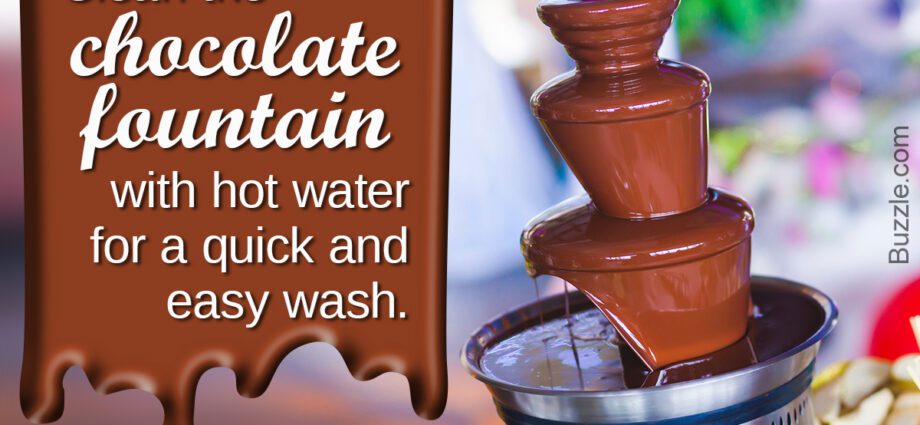 How and how to wash chocolate