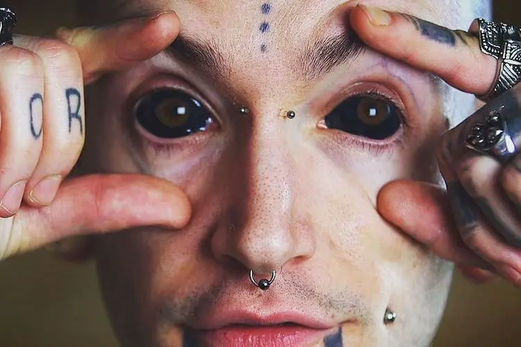 How eye tattoo changes your appearance: 20 before and after photos