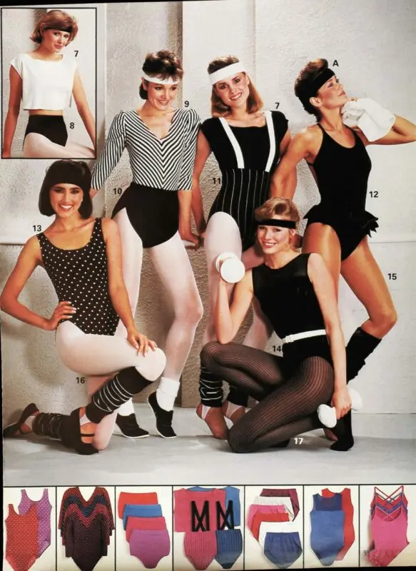 How fitness fashion changed: from aerobics to yoga in a hammock