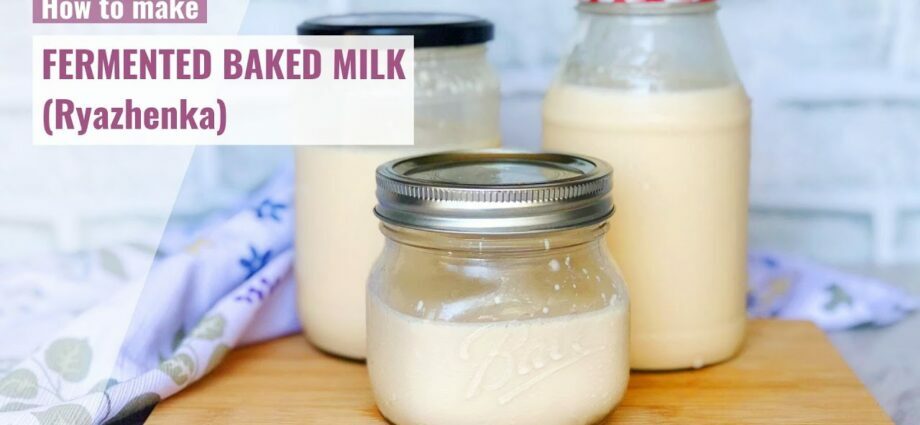 How is fermented baked milk useful? Video