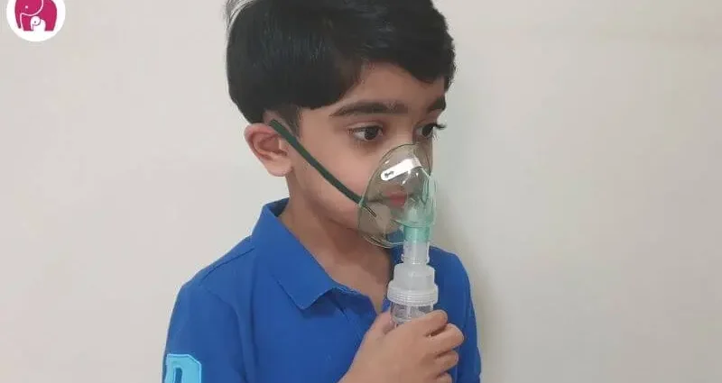 How many times can a child be inhaled: per day with a nebulizer