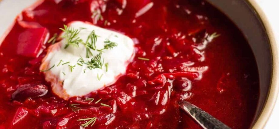 Cumu ùn oversalt borscht - cunsiglii utili