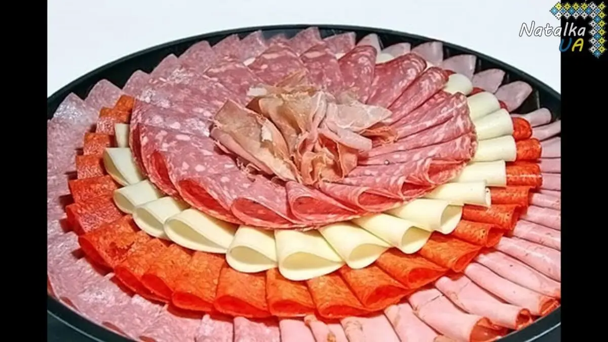 Cold cuts: how to style beautifully. Video