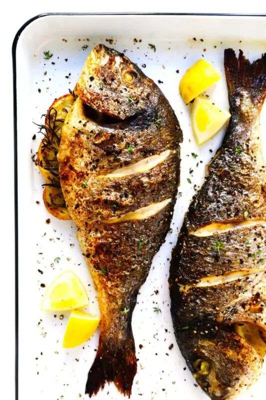 How to bake whole fish? Recipe with video