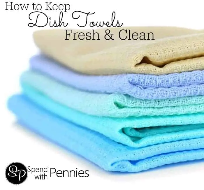 How to bleach kitchen towels at home