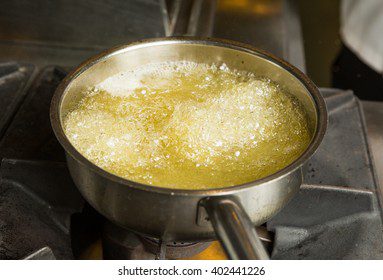 How to boil oil?