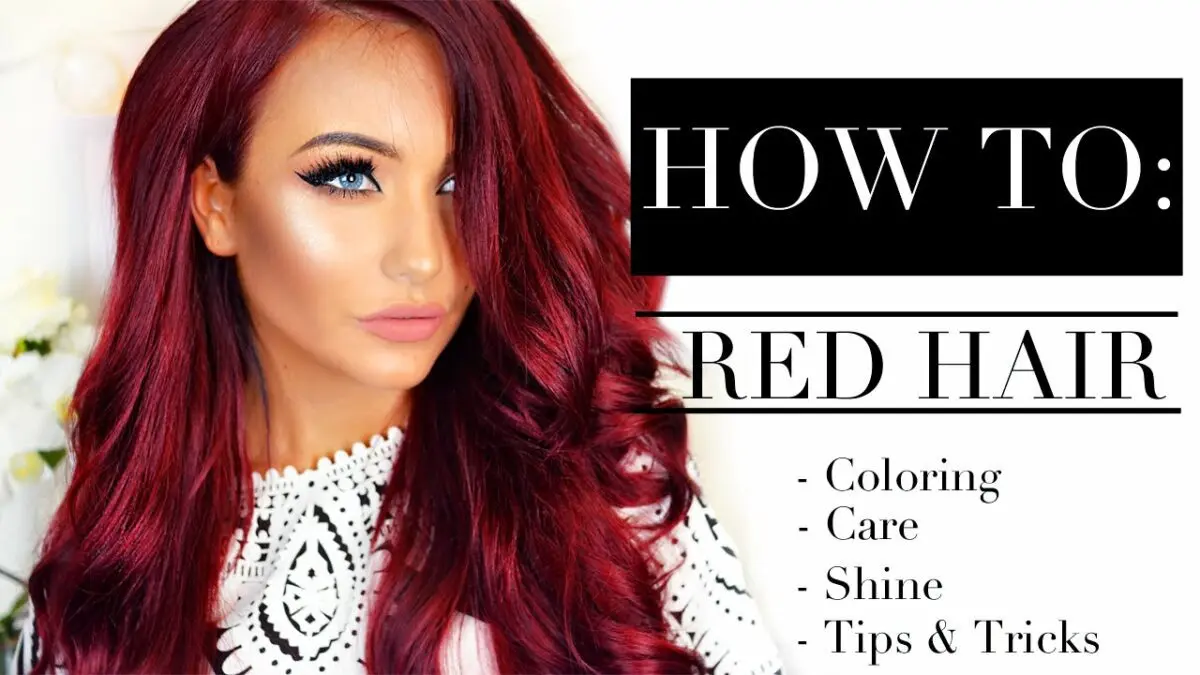 How to care for red hair