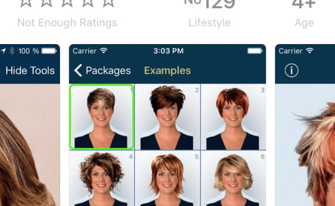 How to choose a hairstyle for free