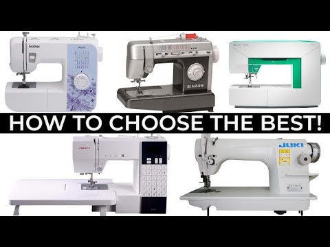 How to choose a sewing machine? Video