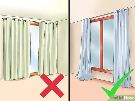 How to choose curtains for wallpaper, design tips