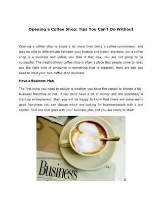 How to choose the coffee your business needs?