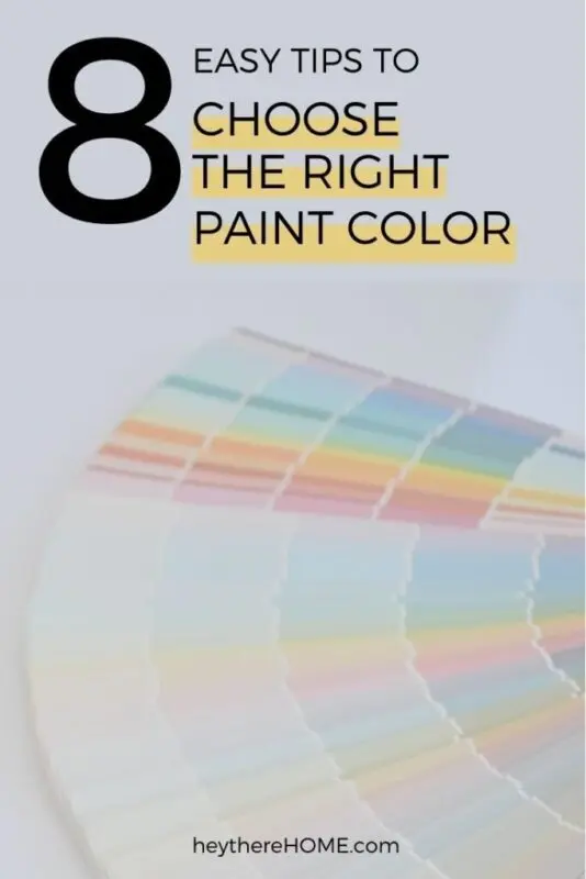 How to choose the right color for the walls