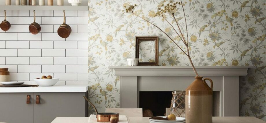 How to choose wallpaper for the kitchen, what color should they be