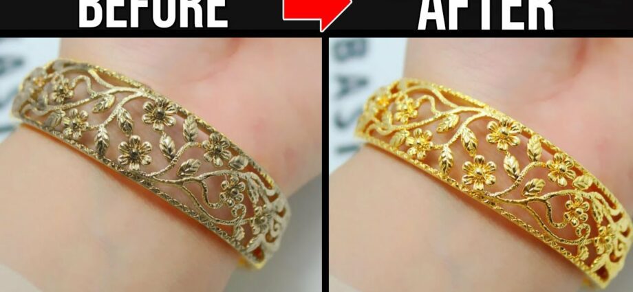 How to clean a gold bracelet