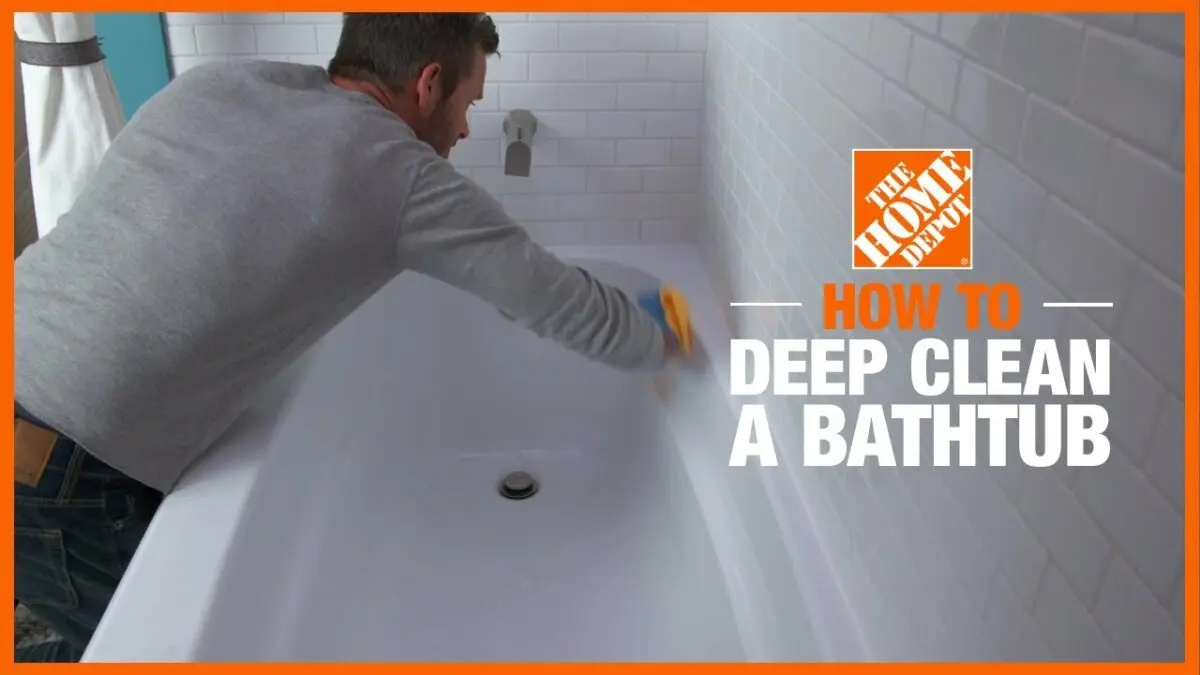 How to clean an acrylic bathtub at home
