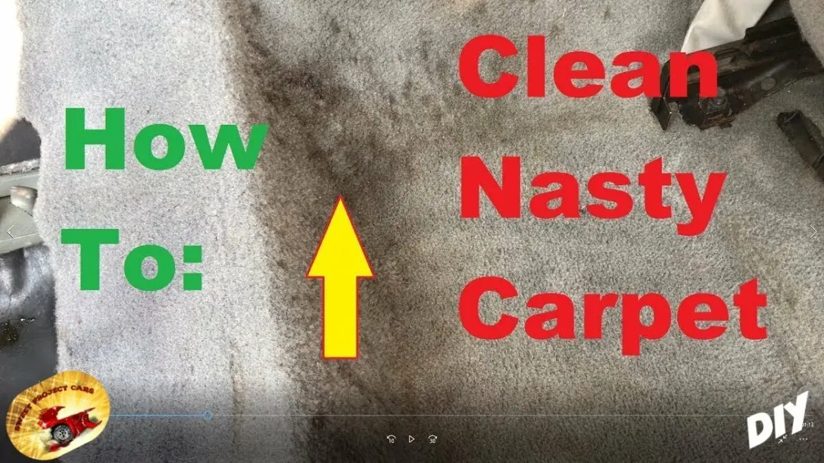 How to clean carpet at home