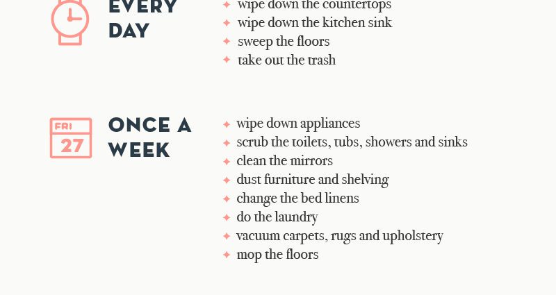 How to clean your home once and for all