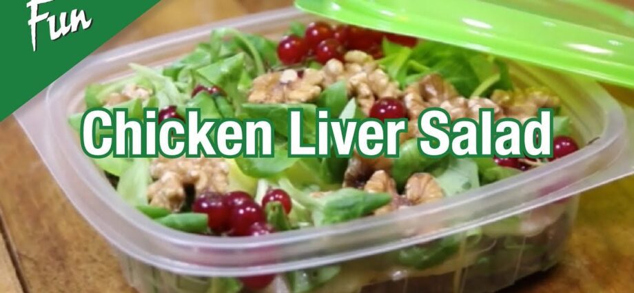 How to cook a liver for a salad? Video