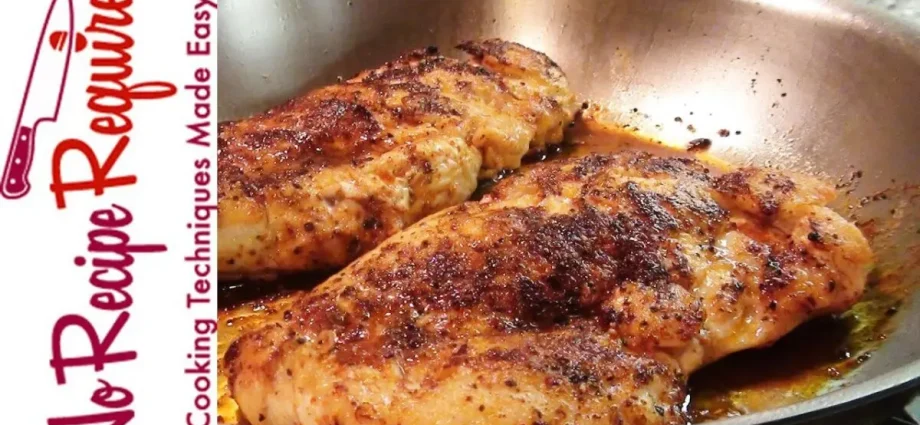 How to cook chicken fillet properly. Video