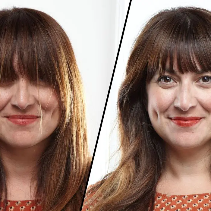 Thinning bangs: how to do it correctly and beautifully? Video