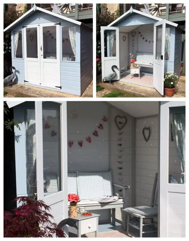 How to decorate a summer cottage