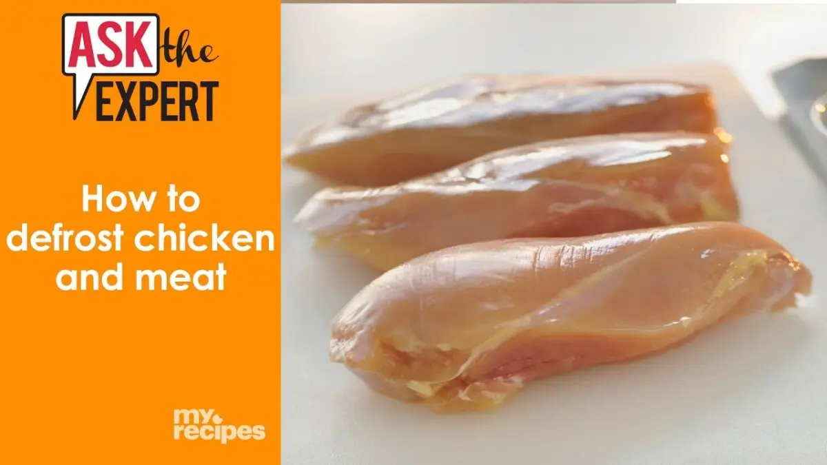 How to defrost chicken quickly? Video Tips