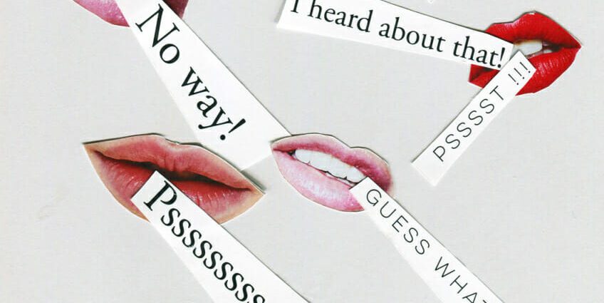 How to differentiate healthy gossip from pathological