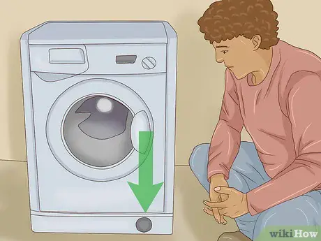 How to drain the washing machine