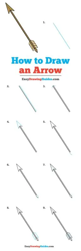 How to draw perfect arrows for the eyes