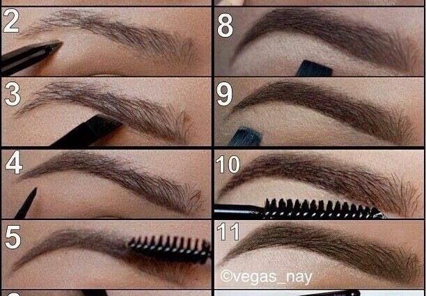 How to draw perfect eyebrows