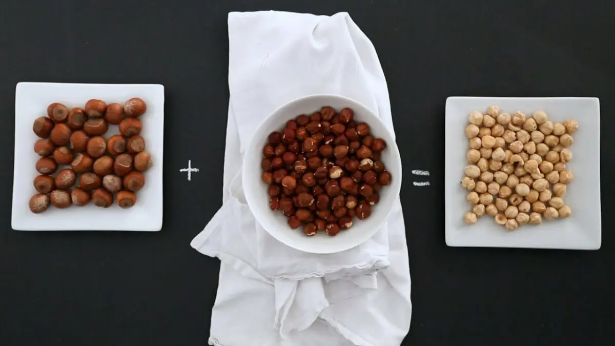 How to dry in-shell hazelnuts at home using the oven