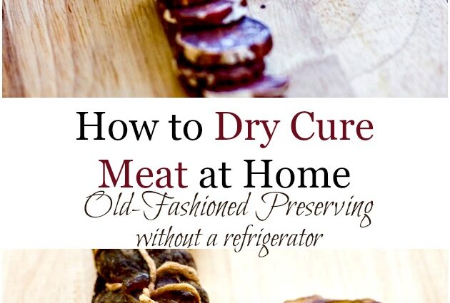 How to dry meat at home