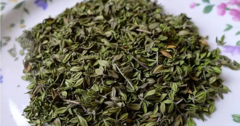 How to dry thyme at home