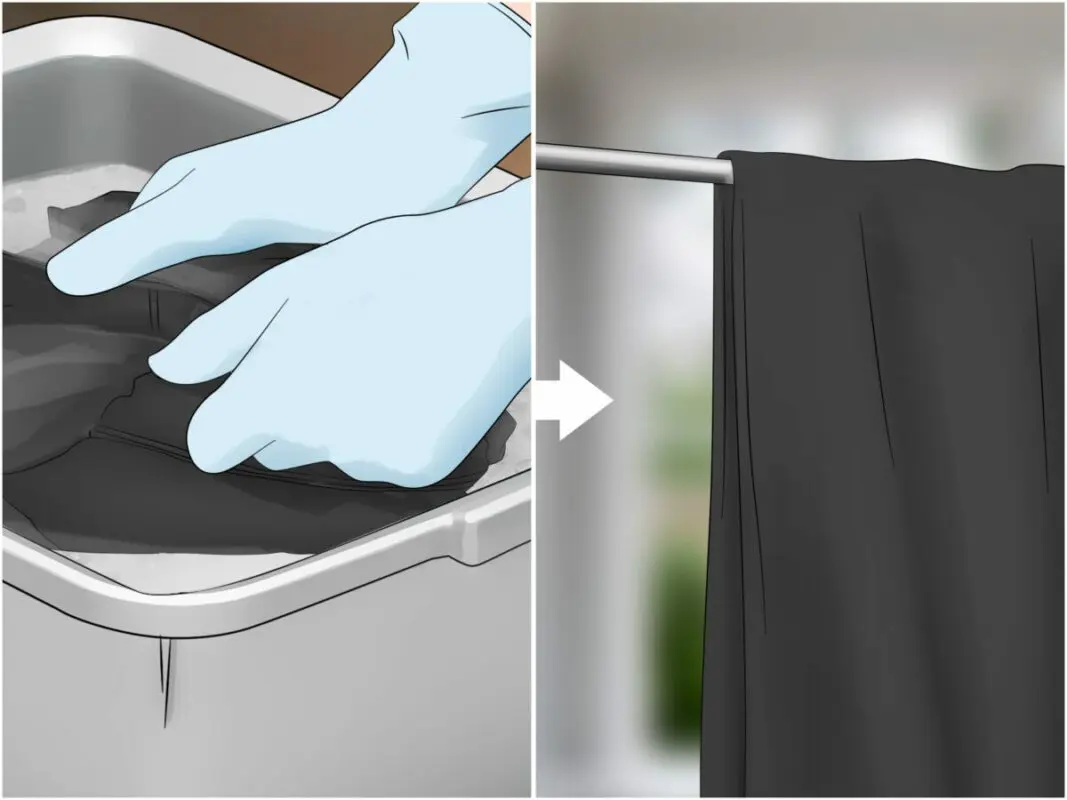 How to dye cotton black at home