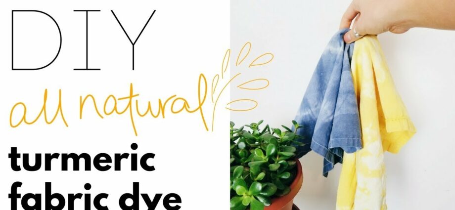 How to dye fabric at home