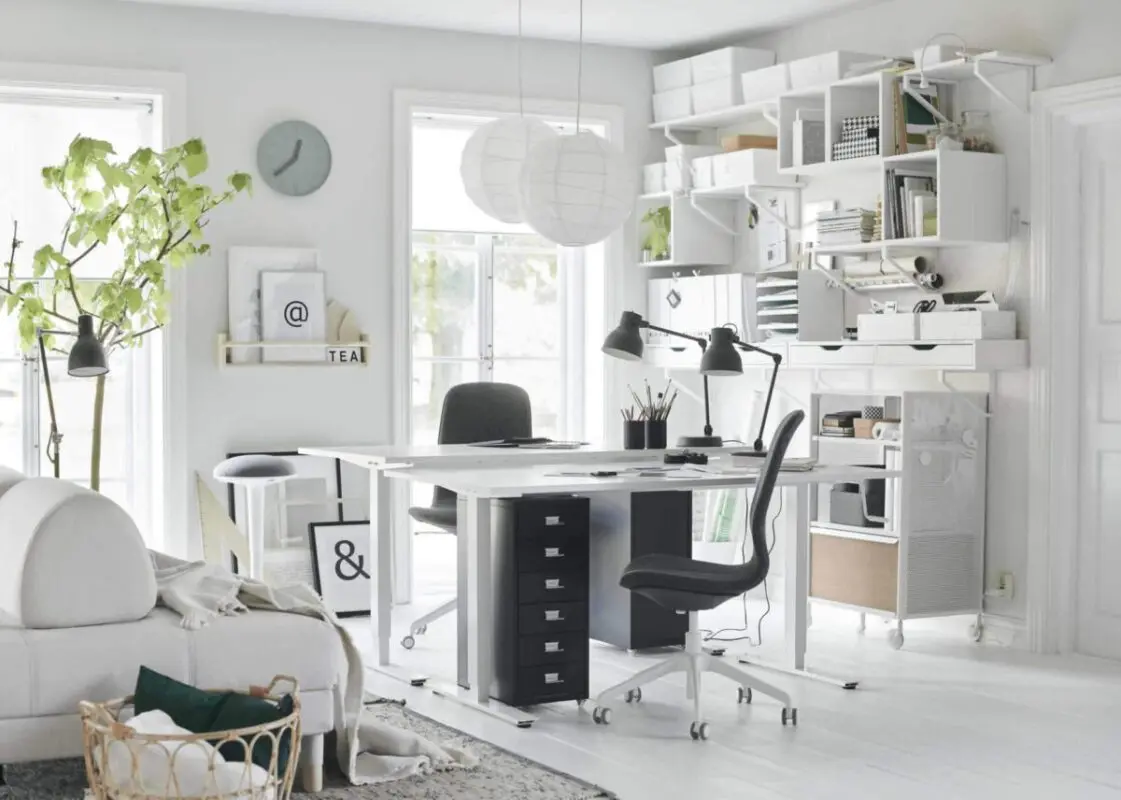 How to equip a workplace at home