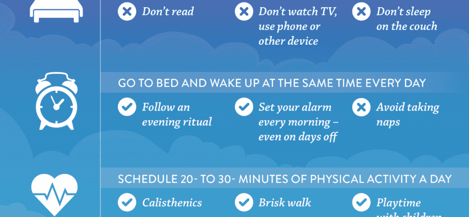 How to fall asleep if you can&#8217;t sleep: some tips