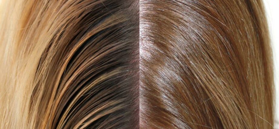 How to get rid of hair highlighting. Video