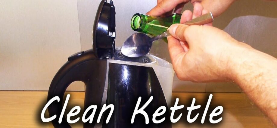 How to get rid of limescale in an electric kettle? Video