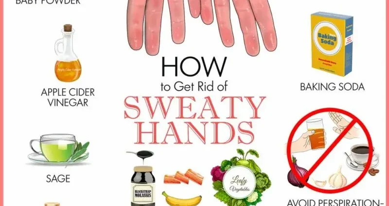 How to get rid of sweating